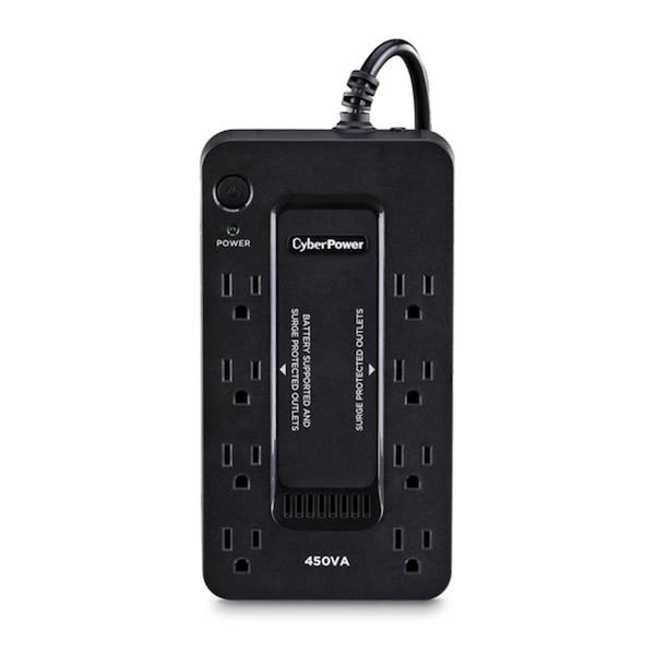 Cyberpower Cyberpower 3002798 5 ft. 450V 890 J L 8-Outlets PC Battery Backup - 3002798