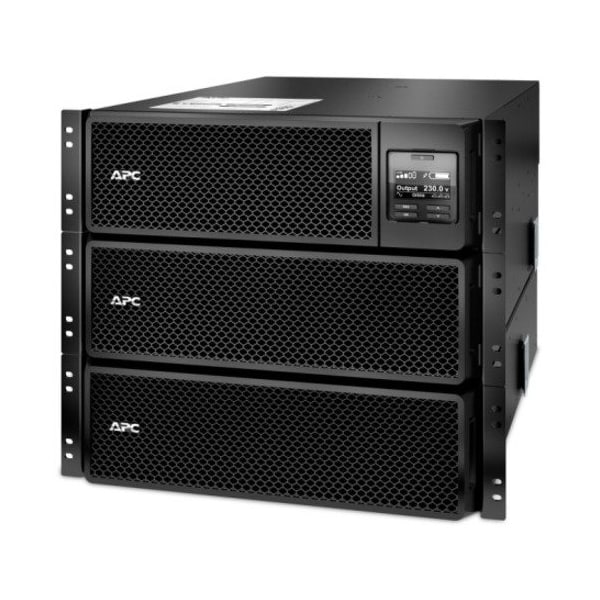 Apc UPS System, 10000VA, Online/Double Conversion, Out: 208/240V AC In: 208/240V AC - SRT10KRMXLT