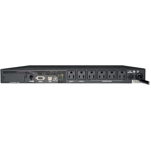 Tripp Lite Smart UPS, 1kVA, Line Interactive, Out: 110/115/120V In: 120V AC - SMART1000RM1U