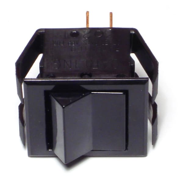 Interruptores basculantes de encendido / apagado negros de Midwest Fastener, paquete de 2 - 65321