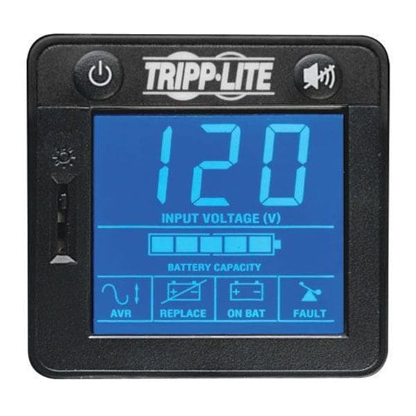 Tripp Lite Smart UPS, 1.2kVA, Line Interactive, Out: 110/115/120V AC In: 120V AC - SMART1200LCD