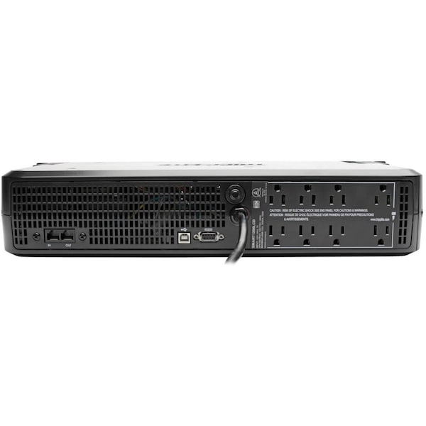 Tripp Lite Smart UPS, 1.2kVA, Line Interactive, Out: 110/115/120V AC In: 120V AC - SMART1200LCD