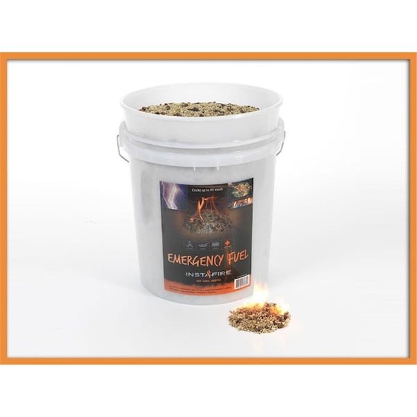 Insta-Fire Insta-Fire 5G-BBEMY Emergency Preparedness 5 Gallon Bucket - 5G-BBEMY