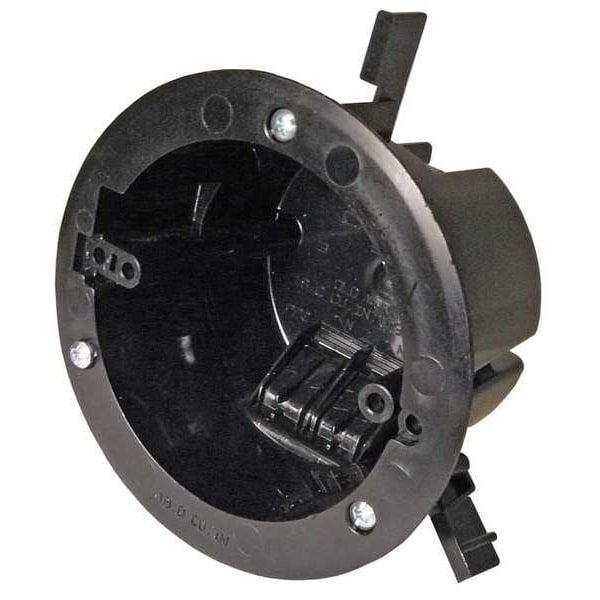 Cantex Electrical Box, 18 cu in, Ceiling Box Type, 1 Gang, Polycarbonate, Round Shape - EZ18COR