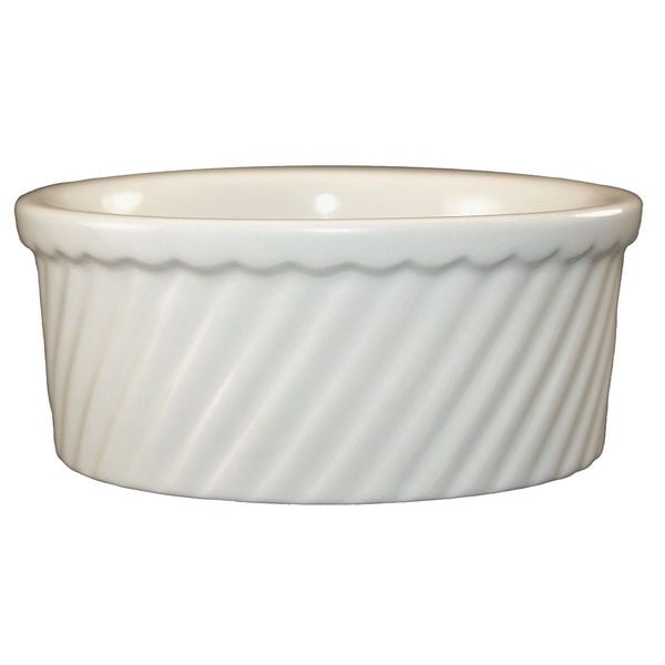 Iti Souffle Swirl Dish, 21 Oz, Amercn Wht, PK24 - SOFS-20-AW