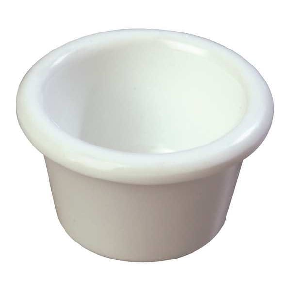 Carlisle Foodservice Smooth Ramekin, 1.5 oz., White, PK48 - S275GR02