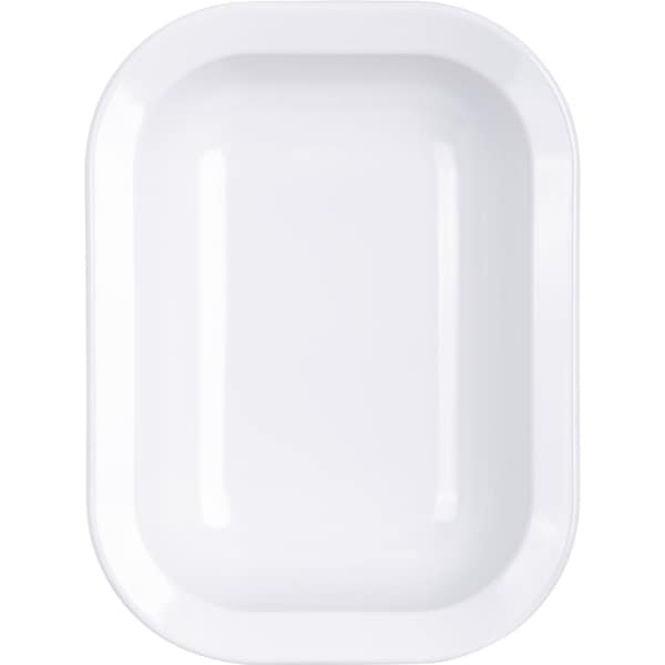 Carlisle Foodservice Melamine Baker Server, 28 oz., Wht, PK12 - 4374502