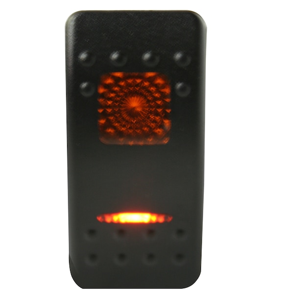 Interruptor basculante Bulldog Winch - Encendido/Apagado 5 pines ámbar - 20259