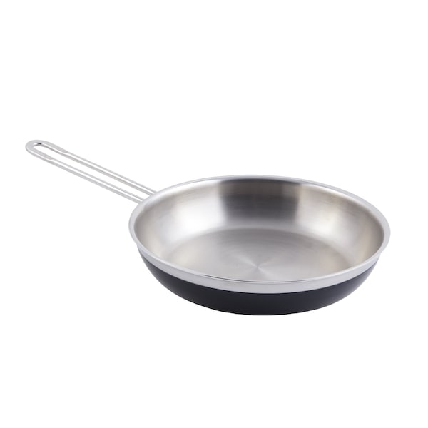 Bon Chef Classic Cntry French Col Saute Pan/Skillet-Long Hndle No Cov  11"X2 1/8"  2 Qt 12 Oz - 60308BLACK