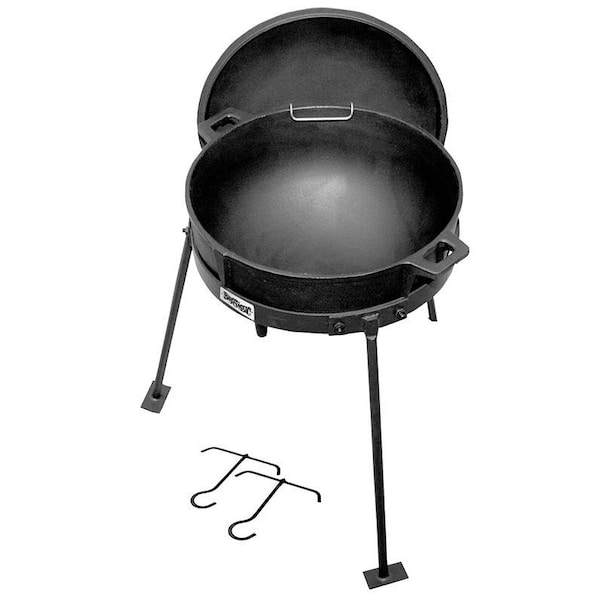 Bayou Classic Jambalaya Kettle with Cast Iron Lid - CI7010