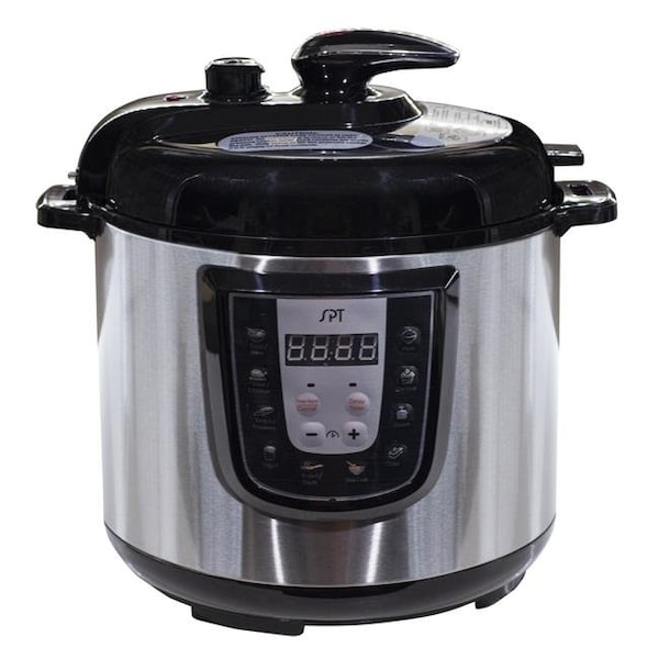 Spt SPT EPC-14D 6 qt Electric Stainless Steel Pressure Cooker - EPC-14D