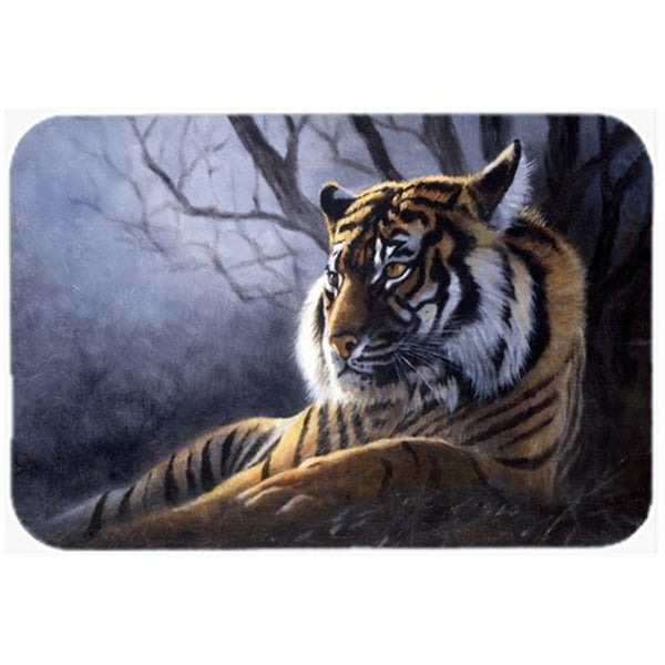 Carolines Treasures Carolines Treasures BDBA0251LCB Bengal Tiger by Daphne Baxter Glass Large Cutting Board - BDBA0251LCB