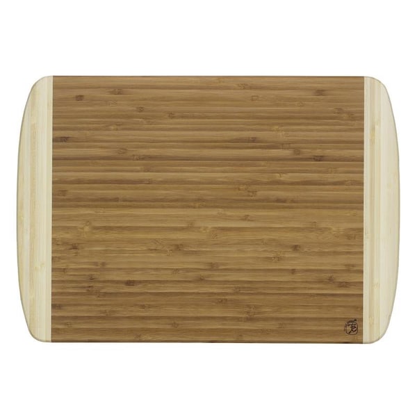 Totally Bamboo Kona Groove 18 in. L X 12.5 in. W X 0.63 in. Bamboo Cutting Board - 20-1250