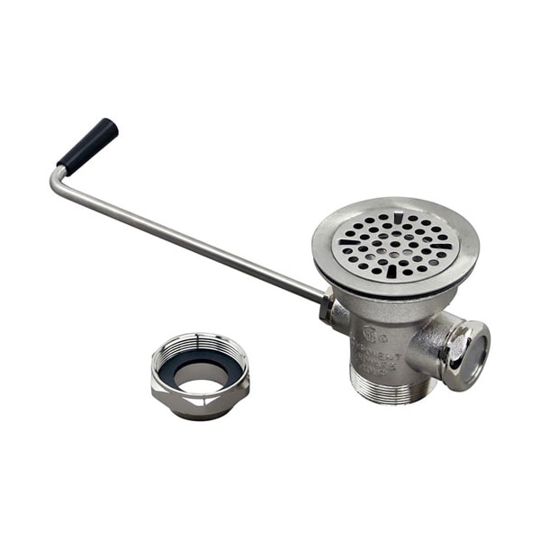 Standard Keil Waste Drain - 3" Sink Opening, Twist - 1710-1015-1000