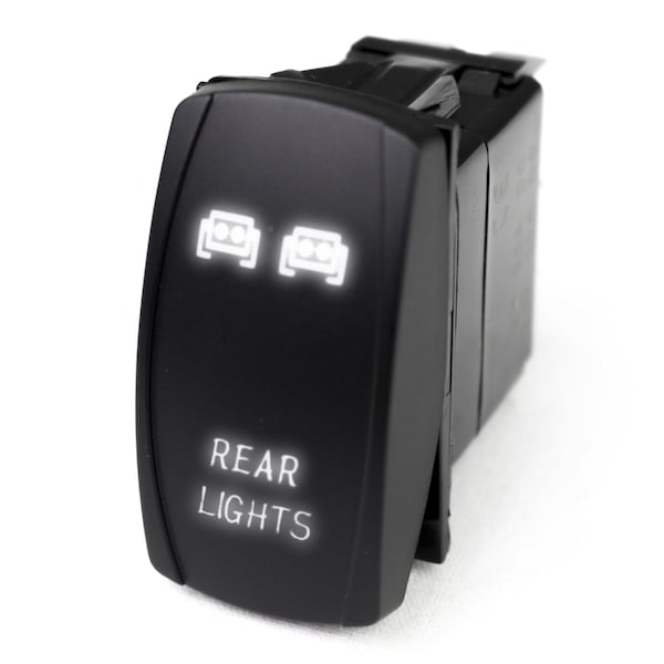 Interruptor de palanca LED para deportes de carrera con radiante LED blanco (luces traseras) - RSLJ60W