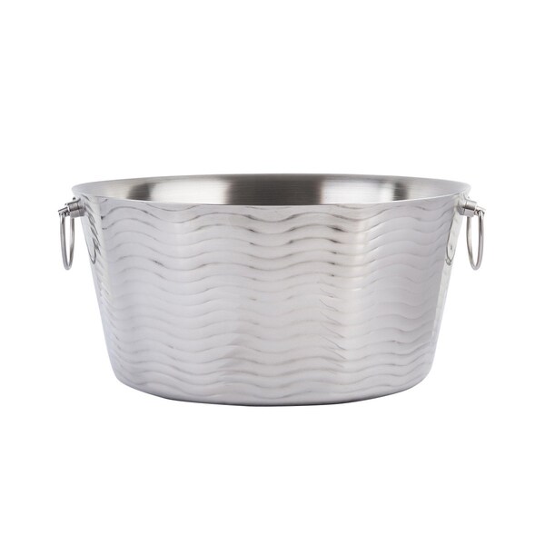 Tablecraft Beverage Tub, Double Wall, SS, 6-3/4 gal. - WBT199