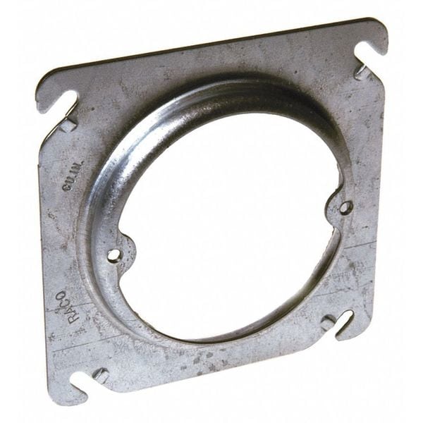 Raco Fixture Cover, 1 Gang, Galvanized steel, Square Box Type - 759