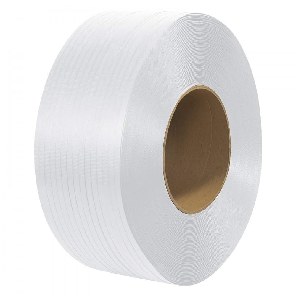 VEVOR Packaging PP Strapping Roll 1/2" x 0.03" x 9900' Banding Strap 243lbs Load - BZKZDKZDPP12KLL77V0