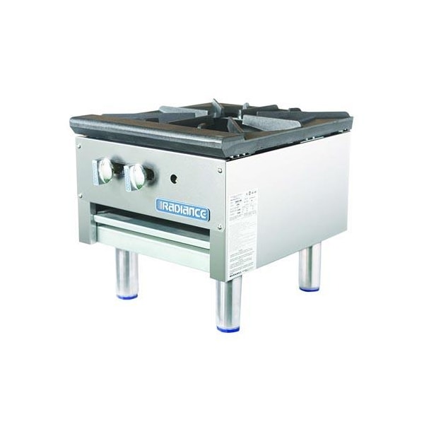 Turbo Air 18 in 1-Burner Radiance Series Gas Stock Pot Range Short - TASP-18S