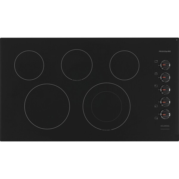 Almo Frigidaire 36-inch 5-Element Electric Cooktop - FFEC3625UB