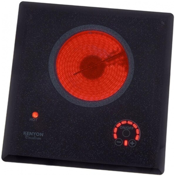 Kenyon Lite-Touch Series 6 Outdoor Smoothtop Electric Cooktop with 1 Cooking Zone Touch Senso - B41573