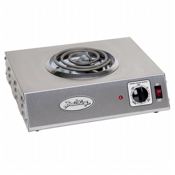 Broilking / Cadco BroilKing CSR-1TB Single Hot Plate - CSR-1TB