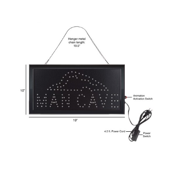 Hastings Home Hastings Home Neon Man Cave Sign - LED Light - 693051UCB