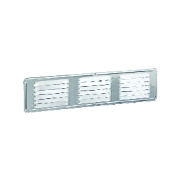 Air Vent 4 in. H X 16 in. L Mill Aluminum Undereave Vent - 84126