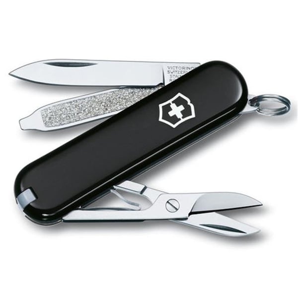 Victorinox Swiss Army Victorinox-Swiss Army 274555 Classic Army Knife; Black - 274555