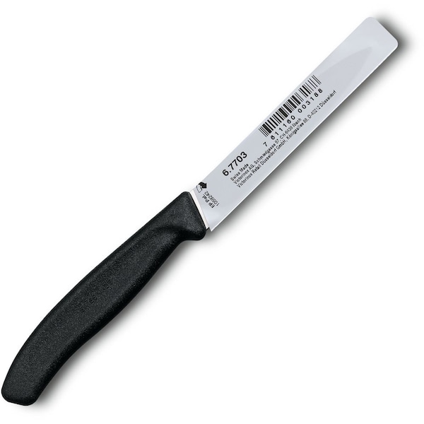 Swiss Army Brands 2024 Kitchen Swiss Classic Paring 4In Strt, Spear Point Blade, 5/8In Width At Handle Blk - VIC-6.7703