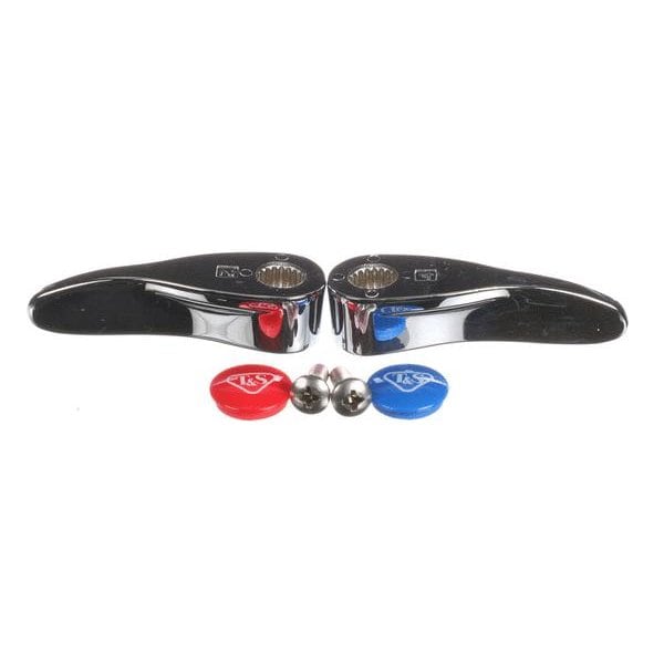 T&S Brass Lever Handle Repair Kit, (2) Handles, Indexes & (2 - B-9K-NS
