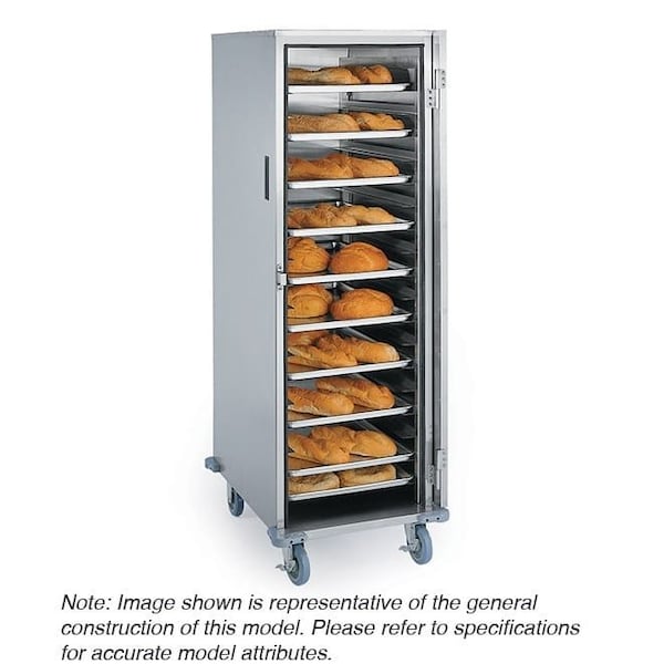 Lakeside Stainless Transport Delivery Cabinet; Universal Ledge-11 Tray Capacity - 6539
