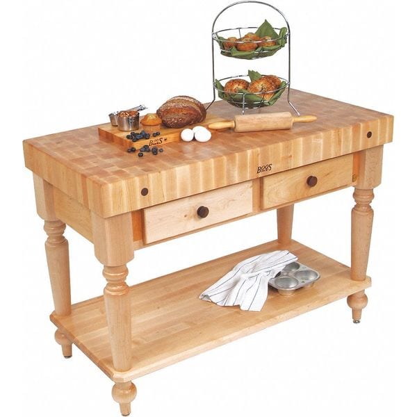 John Boos & Co Rustica, Shelf, 48"x24"x4" - CUCR05-SHF