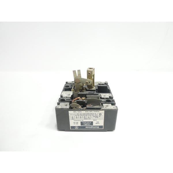 Interruptor de desconexión de fusible Westinghouse VISI-FLEX DE-ION 3P 30A AMP 600V-AC 250V-DC - 2607D63G01.