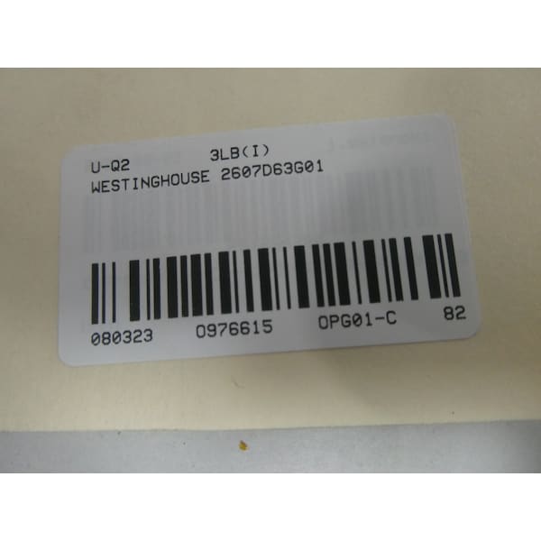 Interruptor de desconexión de fusible Westinghouse VISI-FLEX DE-ION 3P 30A AMP 600V-AC 250V-DC - 2607D63G01.