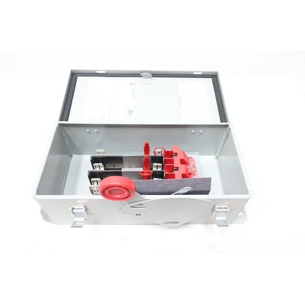 Interruptor de desconexión de fusible Eaton Cutler-Hammer 3 polos 60A AMP 600V-AC - DH362FDK