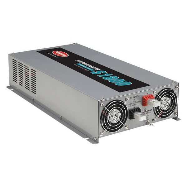Tundra Power Inverter, Pure Sine Wave, 3,600 W Peak, 1,800 W Continuous, 2 Outlets - S1800
