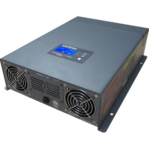 Xantrex Power Inverter and Battery Charger, Pure Sine Wave, 2,000 W Peak, 1,000 W Continuous - 817-1050
