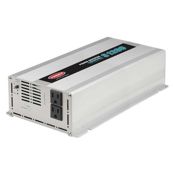 Tundra Power Inverter, Pure Sine Wave, 2,400 W Peak, 1,200 W Continuous, 2 Outlets - S1200