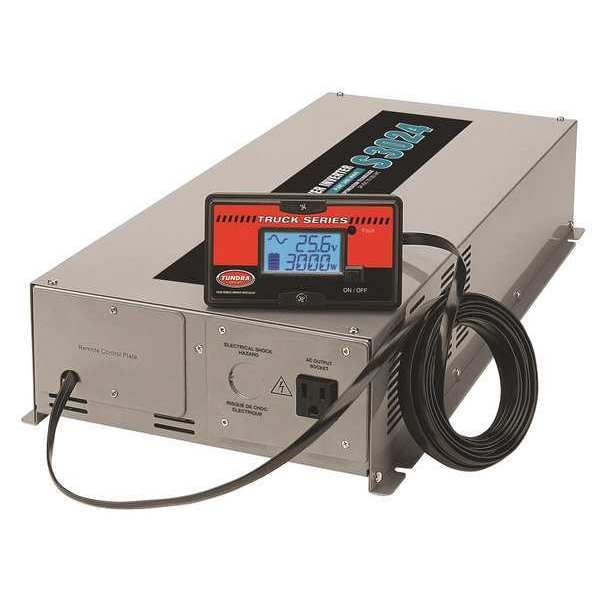 Tundra Power Inverter, Pure Sine Wave, 6,000 W Peak, 3,000 W Continuous, 2 Outlets - S3024