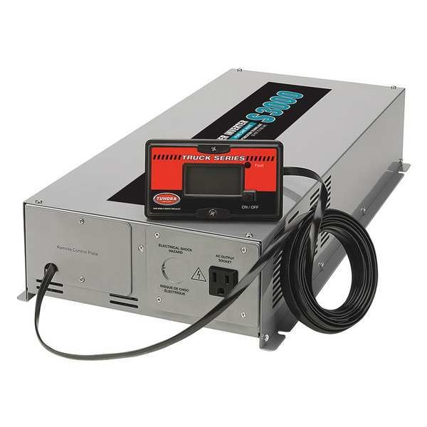 Tundra Power Inverter, Pure Sine Wave, 6,000 W Peak, 3,000 W Continuous, 2 Outlets - S3000