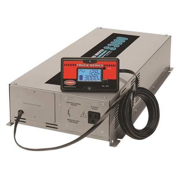 Tundra Power Inverter, Pure Sine Wave, 6,000 W Peak, 3,000 W Continuous, 2 Outlets - S3000