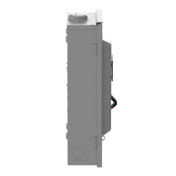 Interruptor de seguridad con fusible Schneider Electric, 600V CA/CC, 3 polos - VH363RB