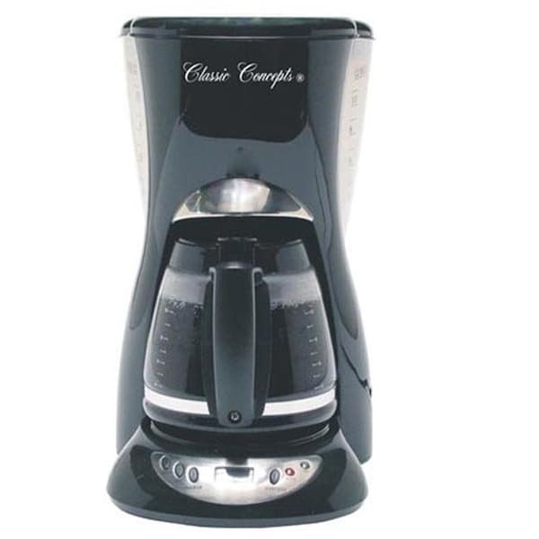 Classic Concepts Classic Concepts RP1021 12 Cup Black Commercial Coffee Maker - RP1021