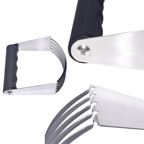 1947Kitchen Large Professional Stainless Steel Pastry Cutter Dough Blender, 2PK - TI-BELDB-BLA-2PK
