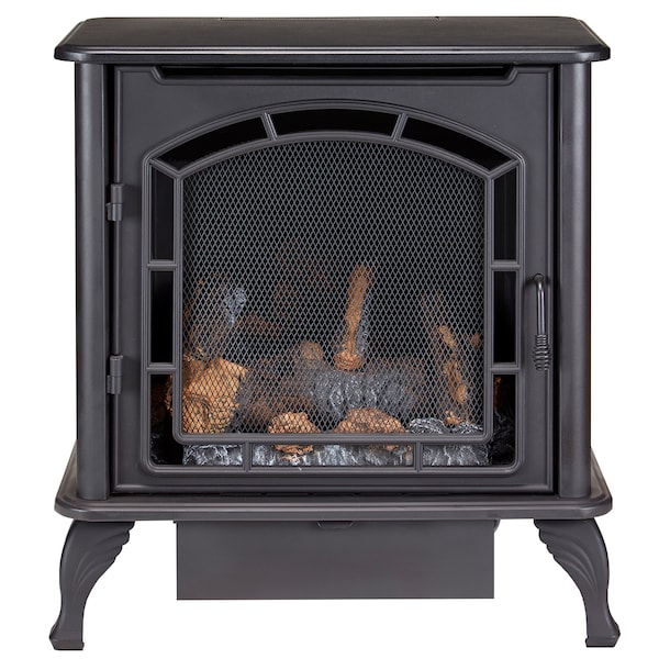 Duluth Forge Dual Fuel Ventless Gas Stove - 23,000 Btu, T-Stat Control - Model# - DF25SMS
