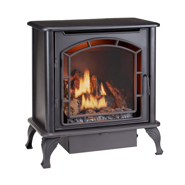 Duluth Forge Dual Fuel Ventless Gas Stove - 23,000 Btu, T-Stat Control - Model# - DF25SMS