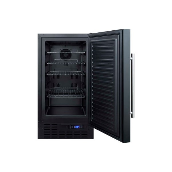 Summit Appliance Div. Summit 18" Wide Built-In All-Refrigerator, ADA Compliant, 17-3/4"W x 24"D x 31-1/2"H, 2.7 Cu.Ft - FF1843BADA