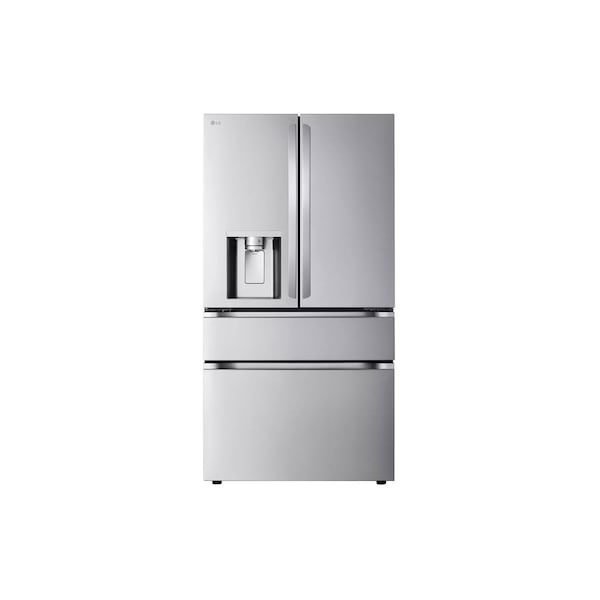 Almo 29 cu. ft. French Door Refrigerator with Full-Convert Drawer and Dual Ice Maker in Stainless Steel - LF29H8330S