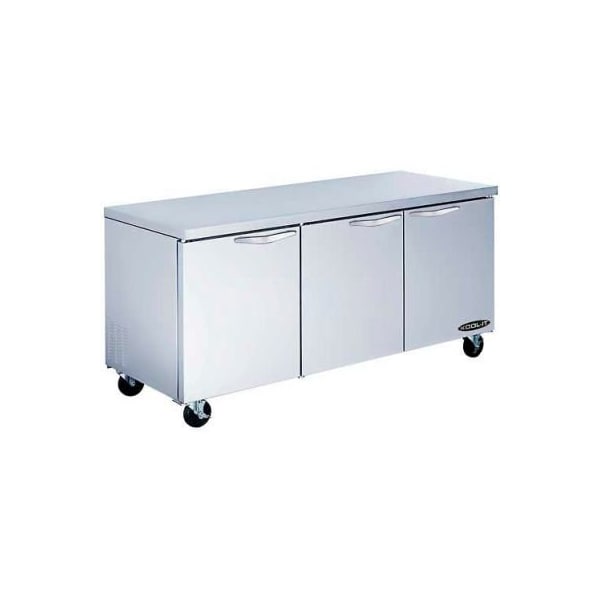 Mvp Group Corporation Kool-It Undercounter Refrigerator 72" Three Door - KUCR-72-3